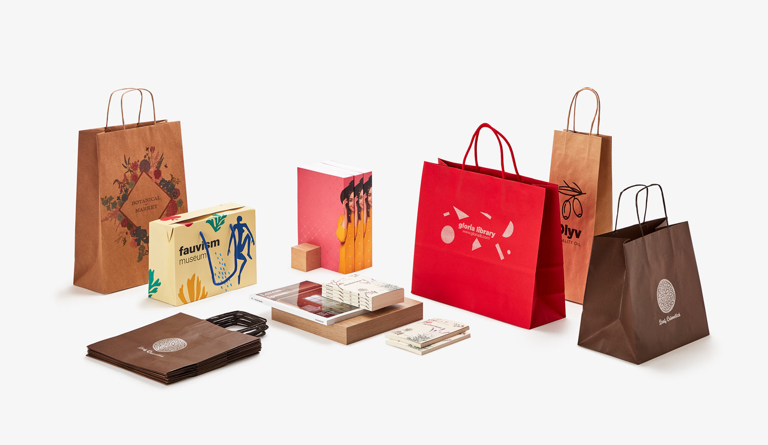Branded Paper Bags Custom Printed | Pixartprinting within Printable Paper Bags