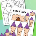 Build A Castle Craft (Free Printable) With Printable Paper Craft For Kids