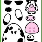 Build A Cow! Holstein Dairy Cow & Bull   Free Printable Templates! With Regard To Printable Paper Cow