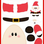 Build A Santa Printable | Free Printable Paper Santa Claus Template! Pertaining To Santa Printable Paper