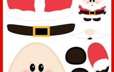 Build A Santa Printable | Free Printable Paper Santa Claus Template! pertaining to Santa Printable Paper