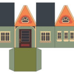 Building Template Throughout Printable Paper Building Models