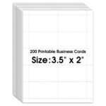 Business Card Printer Paper With Regard To Printable Paper Business