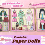 Buy Paper Doll House Printable Dress Up Activity For Kids, Diy Regarding Quiet Book Printable Paper Doll House