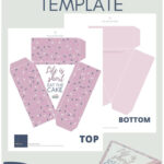 Cake Slice Box Free Printable Template #Box #Template #Printable In Printable Paper Cake Slice Box Template