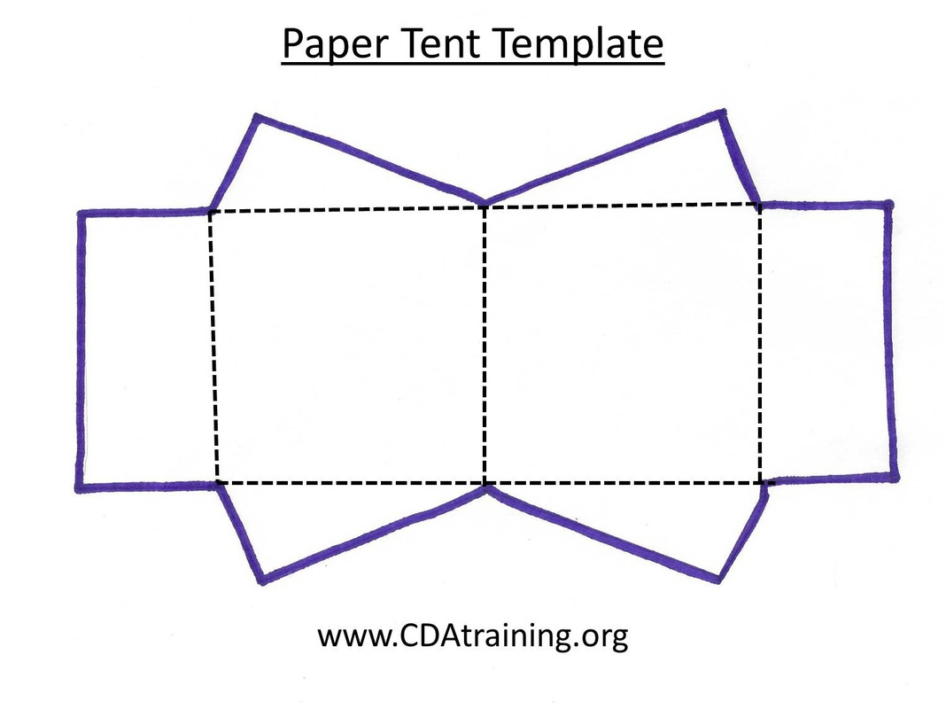 Camping Curriculum Theme - Www.123Playandlearn with regard to Printable Paper Tent Template