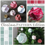 Christmas Pattern Edition   Triskele Paper Globes   Hattifant In Printable Paper Globe