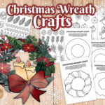 Christmas Wreath Craft   My Pinterventures With Regard To Free Printable Paper Wreath Template