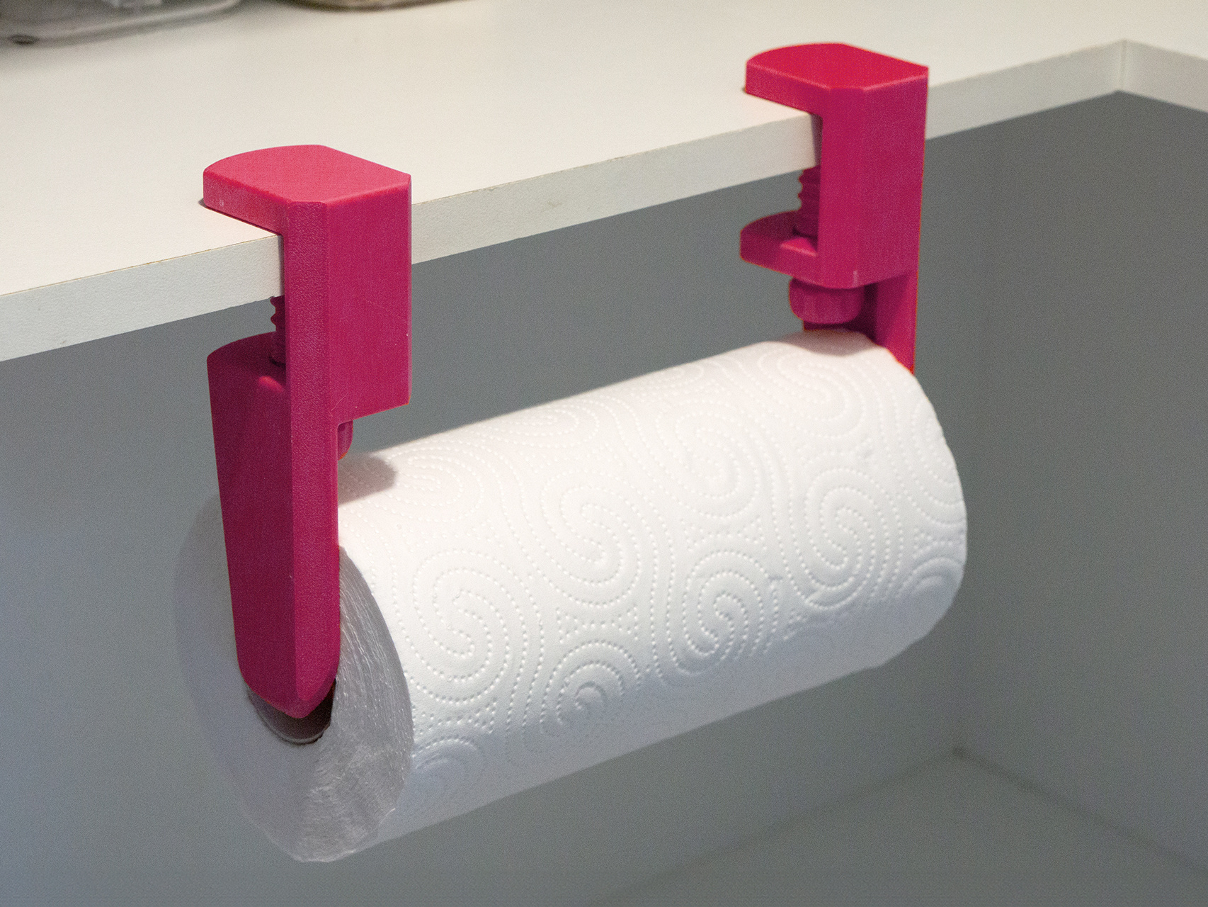 Clamp Paper Towel Holderpork3Dpork3D Makerworld pertaining to 3D Printable Paper Towel Holder