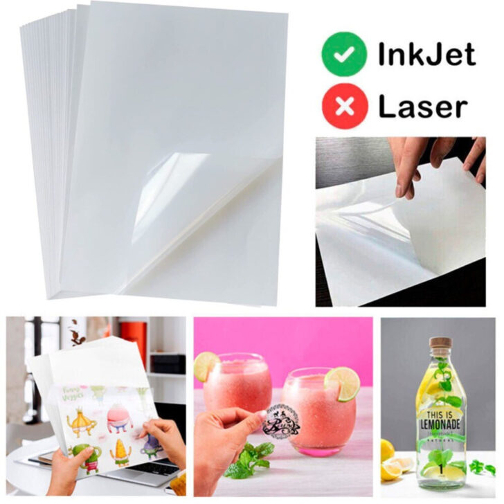 Clear Printable Sticker Paper Near Me