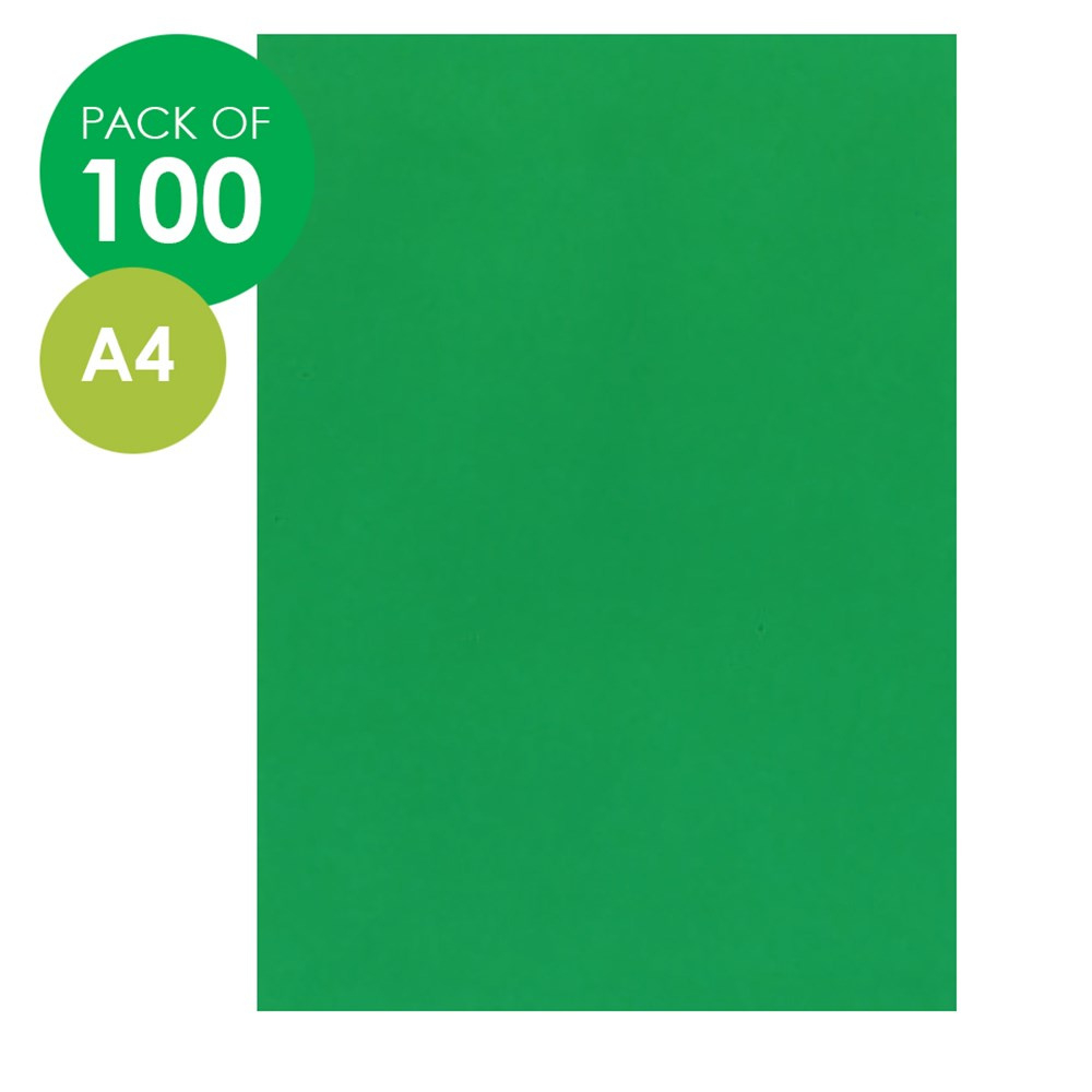 Cleverpatch Cover Paper - A4 - Green - Pack Of 100 | Cover Paper pertaining to Green Printable Paper