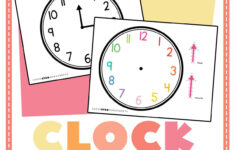 Clock Template (Free Printables) - Superstar Worksheets intended for Free Printable Paper Watch Template