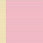Colorful Lined Notebook Paper Template In Illustrator, Word, Psd Inside Color Printable Paper