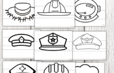 Community Helper Craft-Birthday Hats-Kids Paper Hats - Etsy within Community Helpers Printable Paper Hats