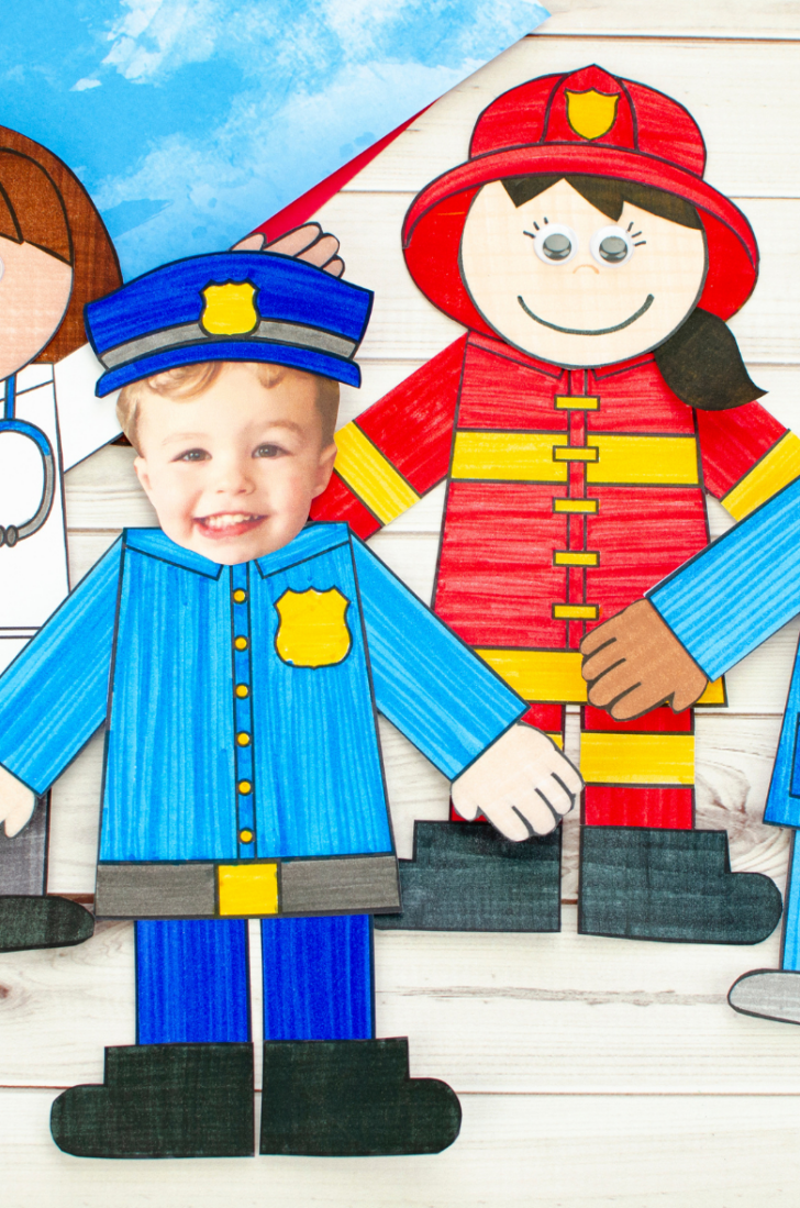 Community Helpers Printable Paper Hats Free Download