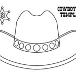 Cowboy Hat Template   10 Free Pdf Printables | Printablee With Printable Paper Cowboy Hat Template