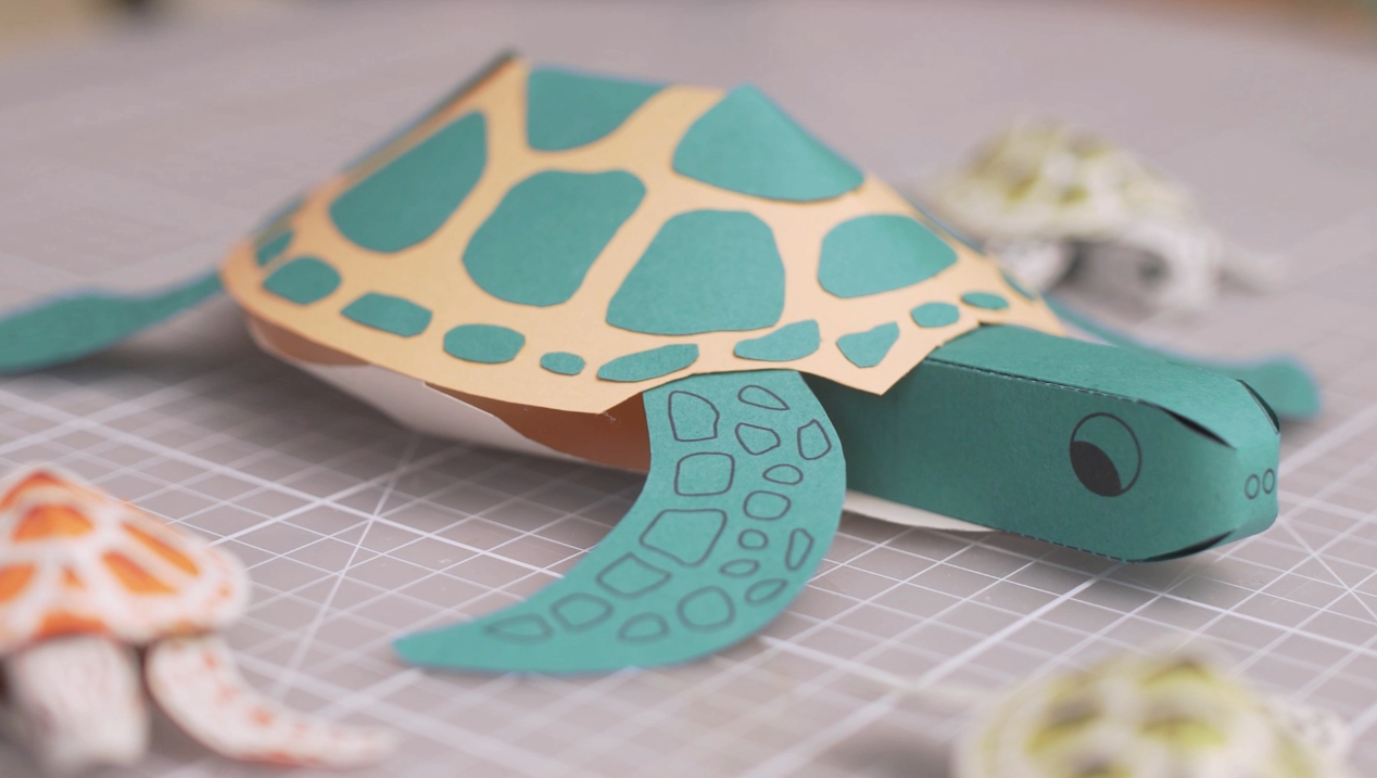 Craft Your Own &amp;#039;Paper Turtle&amp;#039; With My Free Printable Download intended for Printable Paper Turtle Craft
