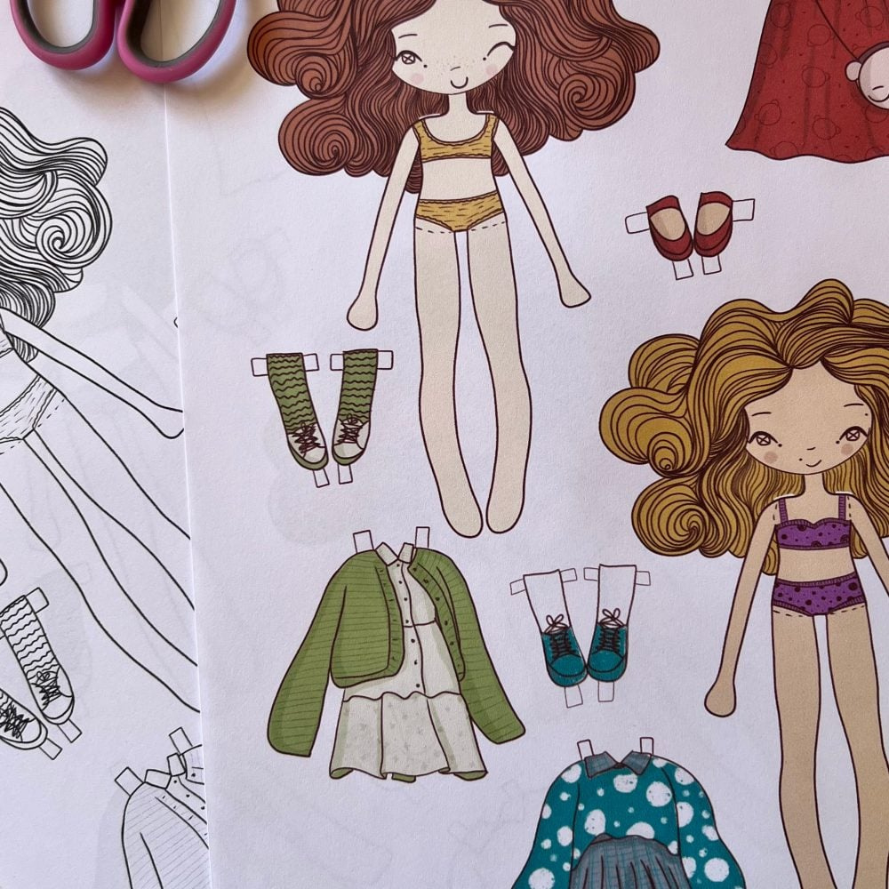 Create And Customize Your Own Printable Paper Dolls | Art &amp;amp; Design within Printable Paper Dolls