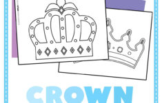 Crown Template (Free Printables) - Superstar Worksheets within Printable Paper Crown