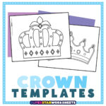 Crown Template (Free Printables)   Superstar Worksheets Within Printable Paper Crowns