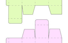 Cube Template 4 Inches - 10 Free Pdf Printables | Printablee for Printable Paper Cube