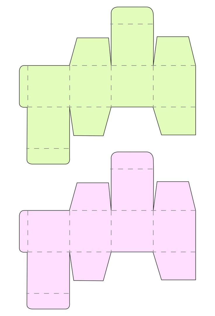 Cube Template 4 Inches - 10 Free Pdf Printables | Printablee for Printable Paper Cube