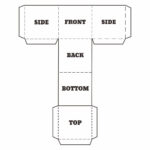 Cube Template 4 Inches   10 Free Pdf Printables | Printablee In Printable Paper Cube Template
