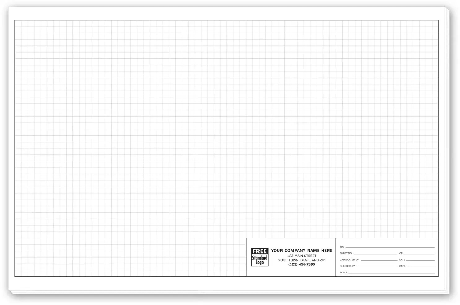 Custom 11X17 Graph Paper Printing regarding Custom Graph Paper Printable