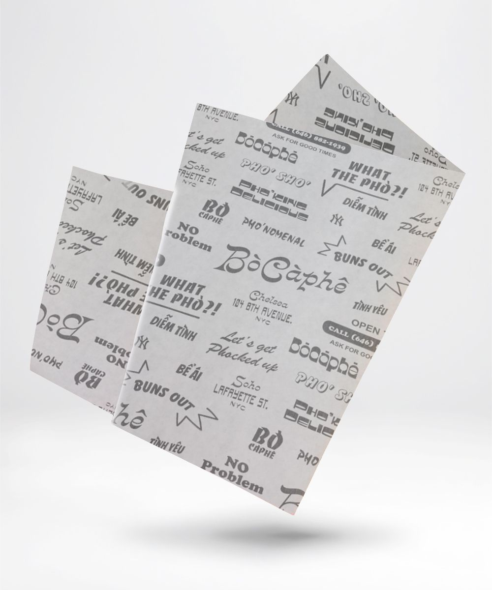 Custom Food Paper | Free Shipping in Food Safe Printable Paper