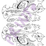 Customizable Space Theme Color Your Own Printable Paper Dragon Within Printable Paper Dragon Design