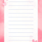Customize 112+ Heart Page Border Templates Online   Canva Inside Printable Paper With Heart Border