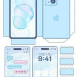 Хз Pertaining To Printable Paper Phone Template