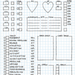 D&D Character Sheet   Graph Paper Download Printable Pdf Within D&amp;D Grid Paper Printable
