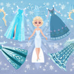 Disney'S Frozen Printable Paper Dolls – Skgaleana For Frozen Printable Paper Dolls