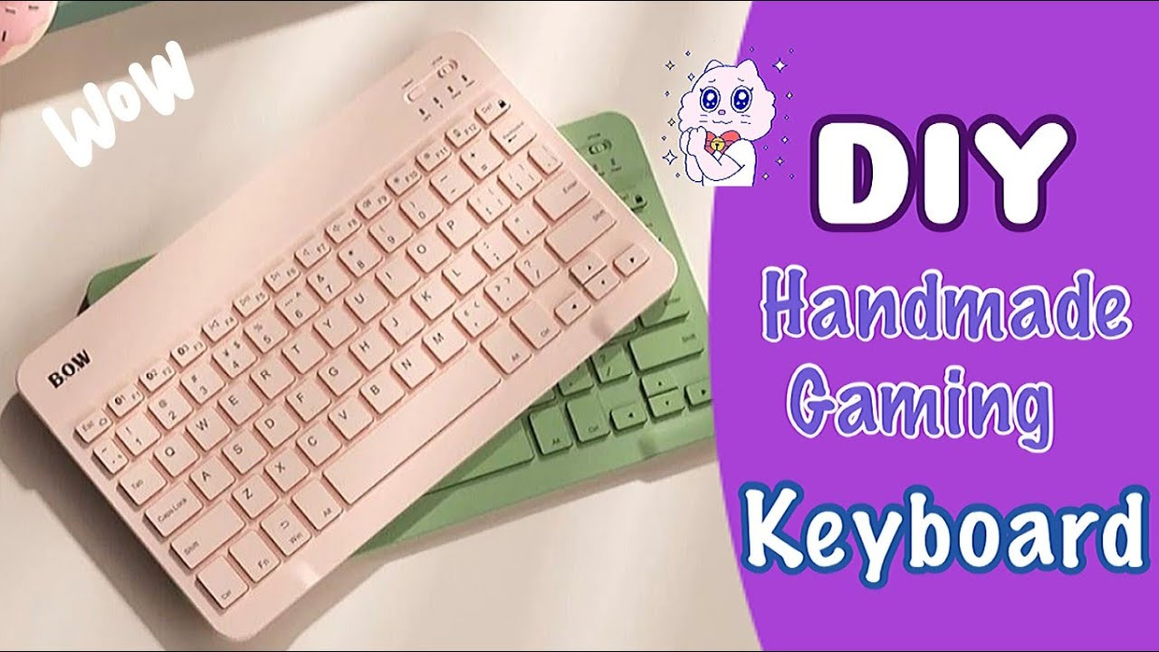 Diy Computer Keyboard ⌨️ / How To Make Keyboard With Paper / School Projects / Paper Craft Idea pertaining to Printable Paper Keyboard