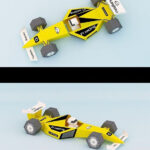 Diy Formula One Car   3D Papercraft With Printable Paper F1 Car Template