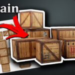 Diy Game Terrain   Free Paper Craft Wood Boxes, Fast And Easy War Game  Terrain   Build Time 30 Min Regarding Free Printable Paper Wargame Terrain