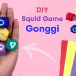 Diy Paper Gonggi Game Inspiredsquid Game | How To Make Gonggi Squid  Game 🦑 With Printable Paper Gonggi