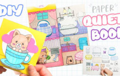 [Diy Paper Quiet Book] Puppy Doll House | Free Printables for Free Printable Paper Quiet Book