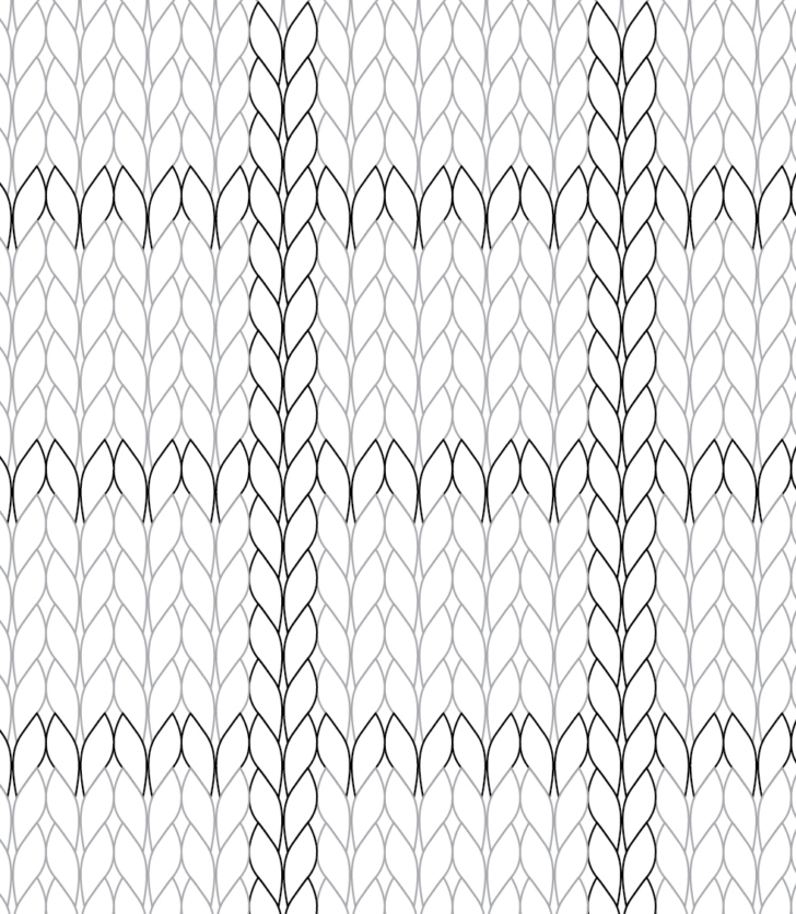Full Page Free Printable Knitting Graph Paper