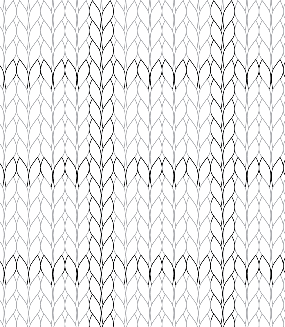 Document Geek: A More Accurate Knitting Graph Paper within Knitting Graph Paper Printable
