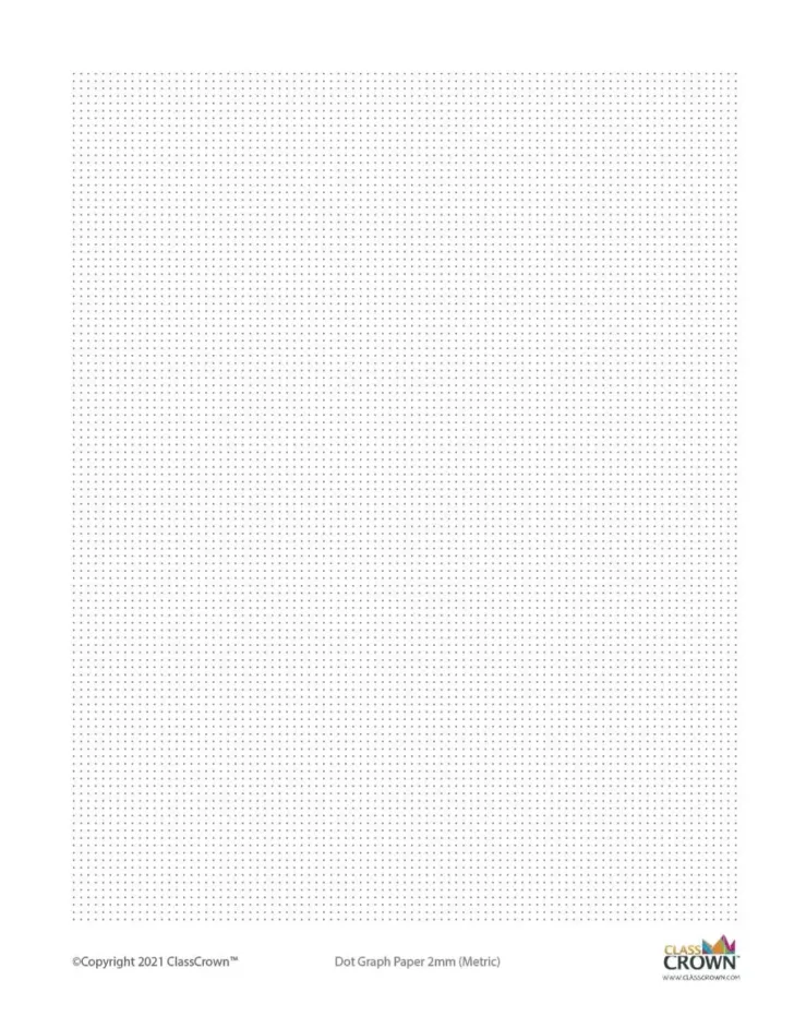Printable Dot Graph Paper