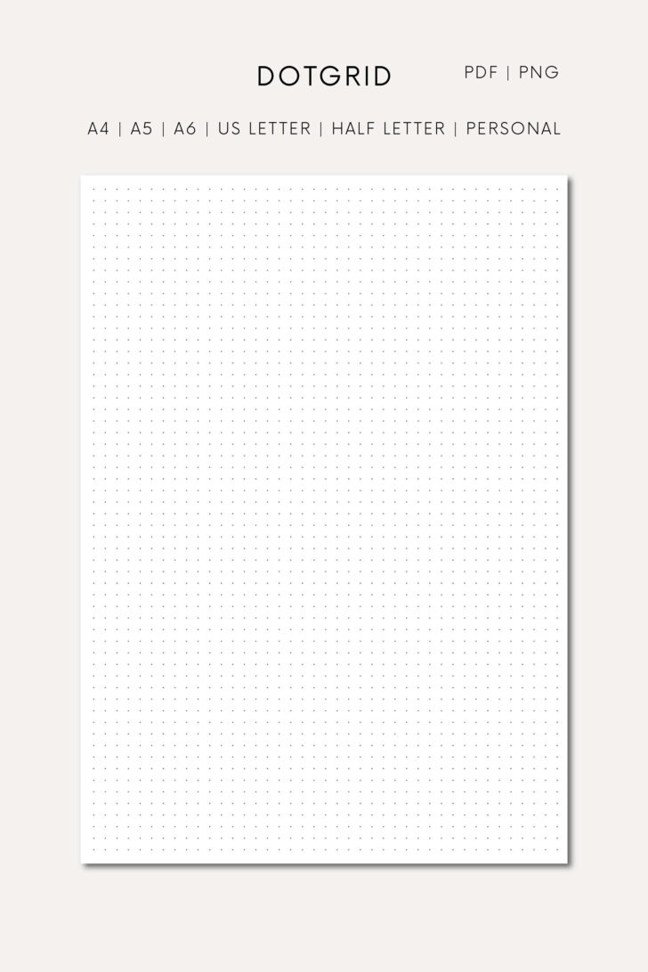 Printable Dot Grid Paper