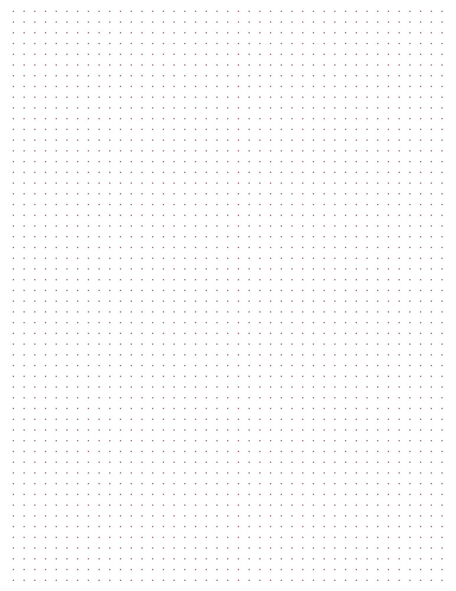 Dotted Grid Papier, 10 Seiten (Digital, Printable) - Etsy.de pertaining to Grid Dot Paper Printable