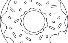 Doughnut Printable - Printable Party Favors within Printable Paper Donut Template