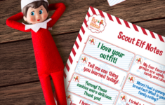 Download Free Printable Elf On The Shelf Notes | The Elf On The Shelf with Elf On the Shelf Printable Paper