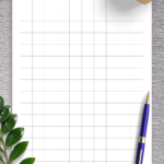 Download Printable Square Grid Wide Pdf Regarding Squared Paper Printable