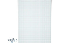Drucken Sie Ihr Eigenes | Graph Grid Paper | 1/4 Zoll Quadrate | Pdf Format  • Blau, Grau, Schwarz, Rot • Verwandeln Sie Jedes Druckerpapier In Grid with Printable 1/4 Grid Paper