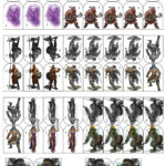 Dungeons And Dragons Miniatures: 92 D&D Paper Miniature Ideas To Regarding Printable Paper Miniatures