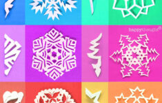 Easy Diy Snowflake Templates. Perfect Decorations • Happythought throughout Printable Paper Snowflake Pattern